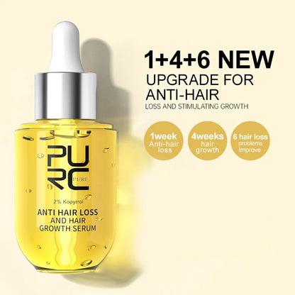 PURC Ginger Hair Care Essence To Promote Hair Growth Essence To Repair Dry Bifurcated Hair Oil Scalp Care for Both Men...