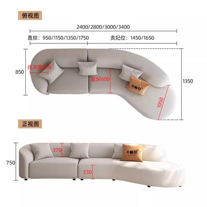 Lazy Relaxing Sofa Lounge Modern Elegant Armchairs Sofa Bedrooms Comfortable Reclining Muebles Para El Hogar Library...
