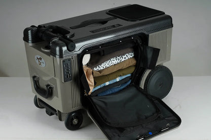 Luggage Travel Suitcase TravelSmart Riding Boarding Bag Elderly Scooter 20-Inch Electric Luggage Multi-Function Trolley...