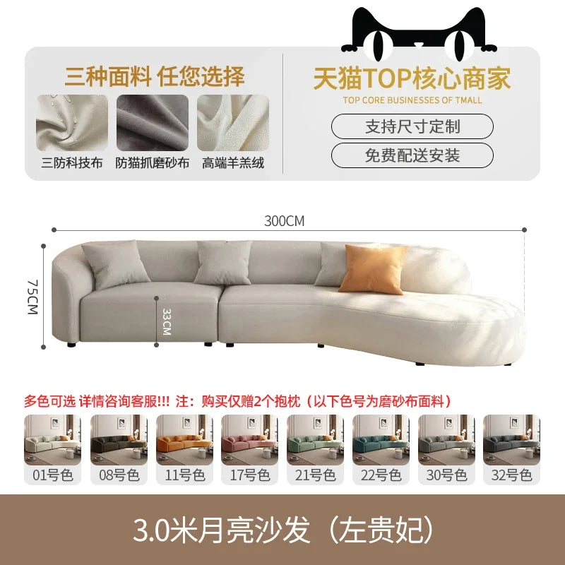Lazy Relaxing Sofa Lounge Modern Elegant Armchairs Sofa Bedrooms Comfortable Reclining Muebles Para El Hogar Library...