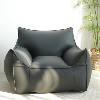 Minimalist Brown Lazy Bean Bag Sofa Designer Soft Modern Lazy Bean Bag Sofa Living Room Lounge Woonkamerbanken Furniture...
