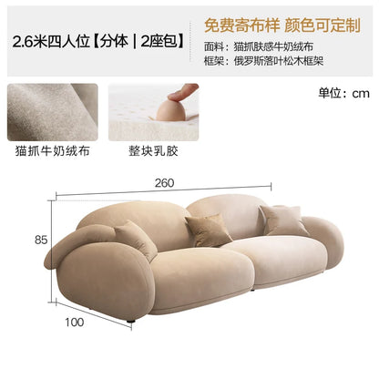 Love Seat Floor Living Room Sofa Lounge Handbags Hallway Cheap Living Room Sofas Balcony Koltuk Takımı Postmodern Furniture Home - Kimlud