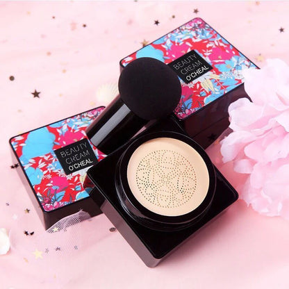 OCHEAL Mushroom Head BB Cream Foundation Cream for Face Makeup Concealer Cushion for Face Base Cream Makeup Cushion...