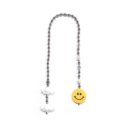 HERLOOK Y2K Bohemian Bag Charm for Women Red Heart Colorful Beads Chakra Energy Healing Pendant Fashion Jewelry Gift...