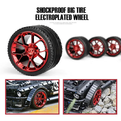 MOULD KING 13108 Technical APP RTR V2 Racing Car MOC-22970 FIT 20102 Building Block Bricks Assembly Toys Christmas Gift For Kids