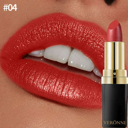 Diamond Shimmering Lipstick Set,High Pigmented Glitter Metallic Lipstick Glitter Lipgloss Lips Makeup Cosmetics Sexy Make Up