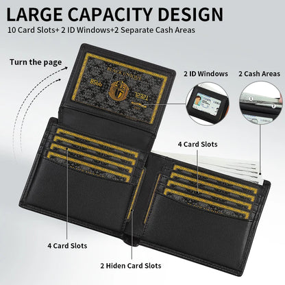 Men's Wallet 2025 New Arrival Genuine Leather Large Capacity Wallet Card Holder Integrated Ultra-Thin Wallet