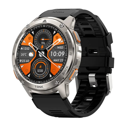 2024 KOSPET TANK T3 Smart Watch For Men 500mAh Battery Smartwatch Women Digital Fitness Watches AMOLED AI Voice AOD Bluetooth