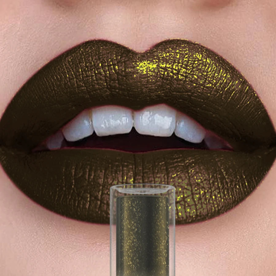 14 Colors Glitter Lip Glaze Hydrating Red Pink Metallic Lip Tint Highly Pigment Lip Gloss Korean Makeup for Women Cosmetics Gift