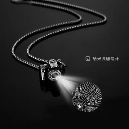 Retro Camera Men Necklaces With Pendant Stainless Steel Unique Jewelry For Male Women Punk Hip Hop Accessories Gifts Wholesale
