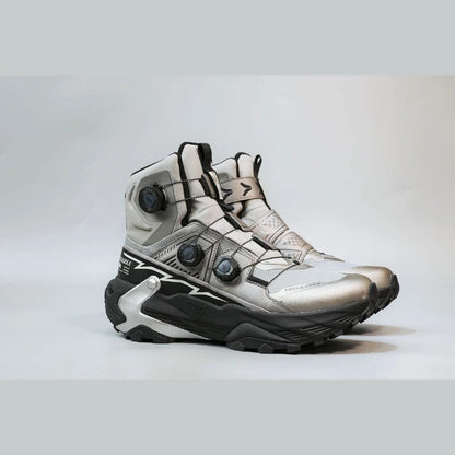 2026 New Trend Men Hiking Sneakers Comfortable Trekking Shoes Men Quick Lacing Climbing Shoes For Men High Top Man Shoe Mountain