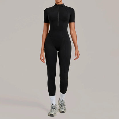 Triangle Back Women Fitness Yoga Set Sports Bodysuit Shorts One Piece Jumpsuit Gym Push Up Workout Legging Active Wear XP69
