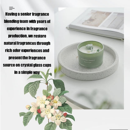 Scented Wax Candle Smokeless Aromatic Soybean Candles Aromatherapy Wedding Birthday Party Gift 2024 Christmas Home Decoration