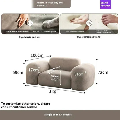 3 Seater Modern Living Room Sofa Bed Foam Xxl Couch Adultsl Designer Longue Sofa Armchair Sofa Sala De Estar Home...