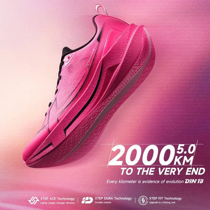 XTEP 2000km 5.0 Professional Marathon Running Shoes Cushioned Breathable Lightweight Youth Sports Shoes 874119110023