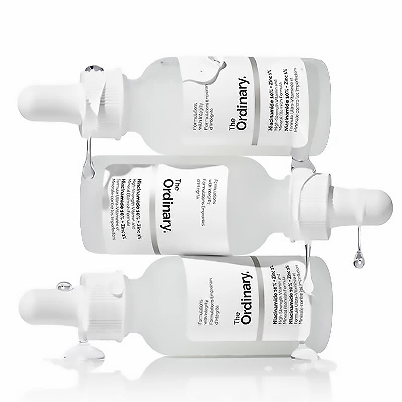 Korean Niacinamide 10% + Zinc 1% Serum 30ml Multi Effect Improve Texture Reduce Excess Oil Strengthen Skin Moisture Barrier