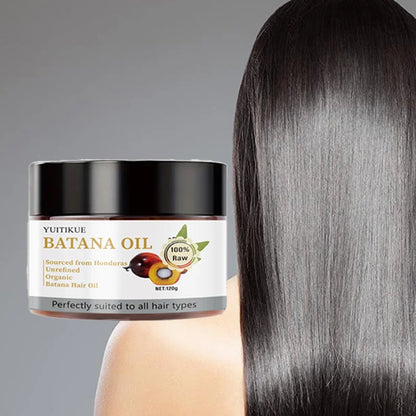 Organic Batana Hair Oil, moisturizing and nourishing, smooth and shiny, anti-frizz, restores hair's natural luster