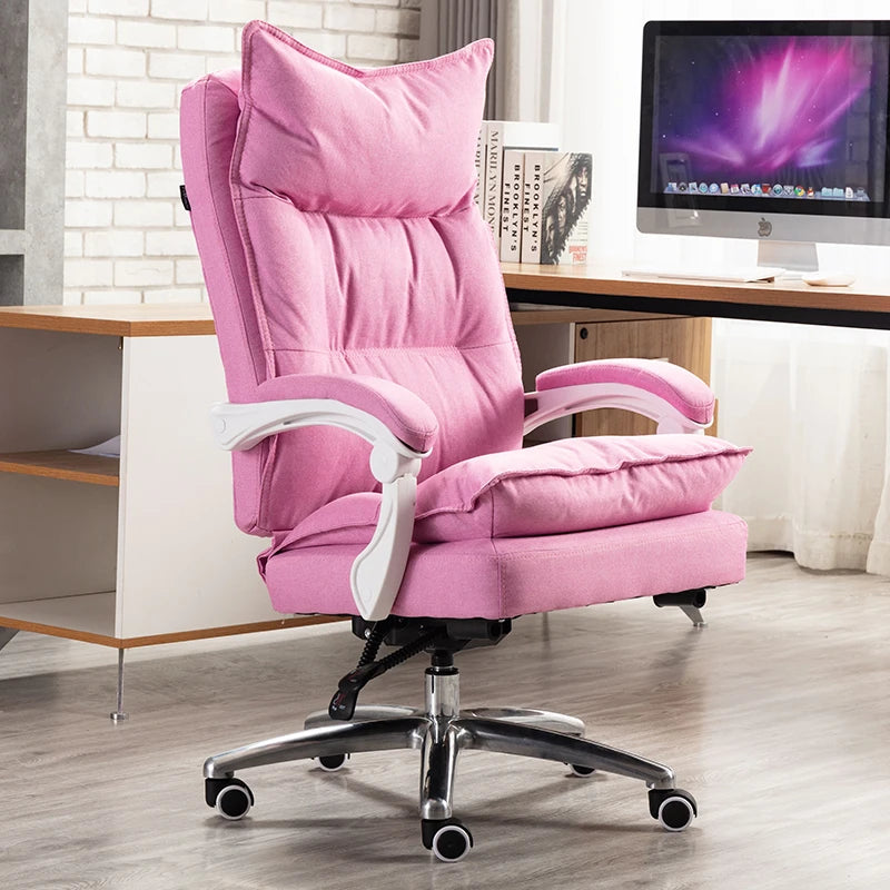 Office Modern Boss Chair Aesthetics High Quality Conference Luxury Nordic Executive Chair Rotatable Wheels Muebles...