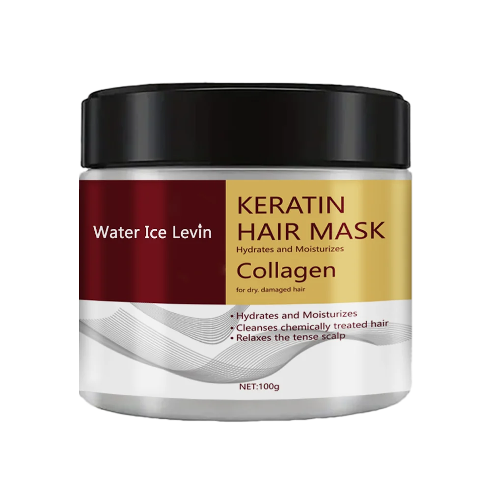 Collagen Keratin Hair Mask Dual Oil Control Moisturizer Conditioner Soft Smooth Frizz Damaged Repair Revitalize Hair Care - Kimlud