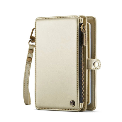 Passport Holder for Travel, Passport Case Wallet With Strap Wristlet and Zipper Wallet for Men Women Gold | Kimlud Mid...