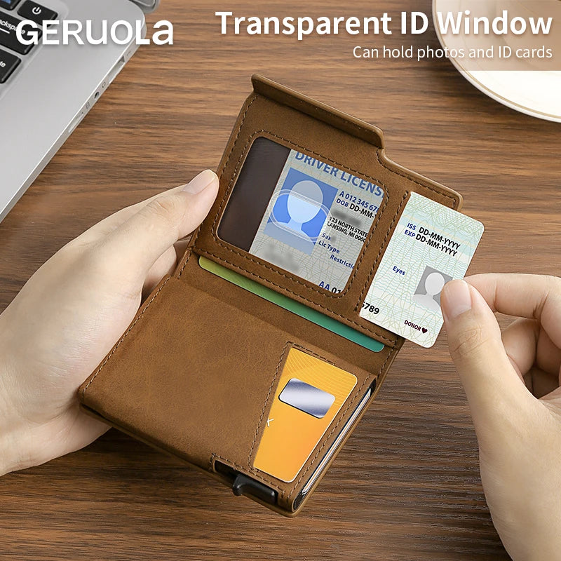 Smart Wallet: Locator Wallet with Storage Slot | Kimlud Premium Cabinet