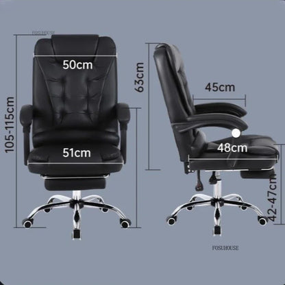 European Style Computer Office Chairs Home Reclining Backrest Adjustable Ergonomic Lift Swivel Chair Modern Office Boss...