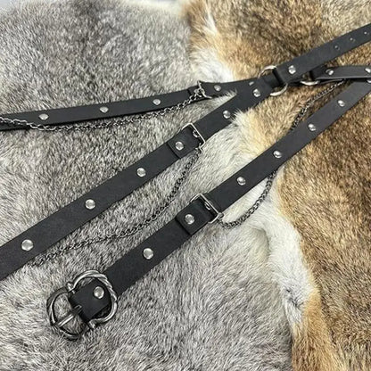 Stylish Women Thin Belt Multilayer Belt For Enhancing Everyday Outfit and Dress - Kimlud