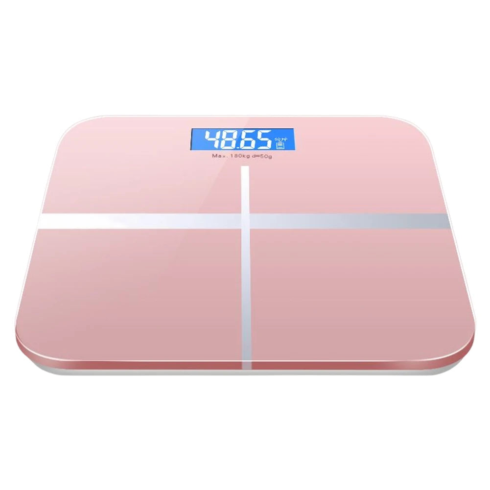 Human Scale HD Display Electronic Weight Scale USB Charging Battery-powered Precision Tool for Home Office Supplies Adult Health - Kimlud
