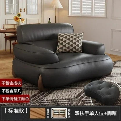 Large Lounge Modern Sofa Relax Europe Comfortable Sofa Sectional Armchair Sofa Human Floor Recliner Salon Meuble...
