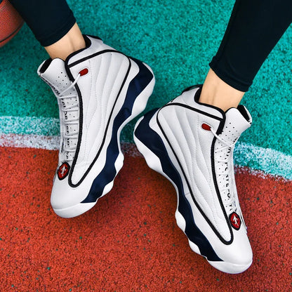 Super Cool Mens Womens Basketball Shoes Luxury Brand Sport Shoes Boy Anti Slip Outdoor Basketball Trainers Wearable Sneakers - Kimlud