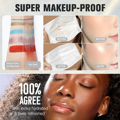 2pcs Long-Lasting Makeup Setting Spray - Matte Finish, Oil Control, 12H Lock Makeup, Suitable for All Skin Types - Kimlud