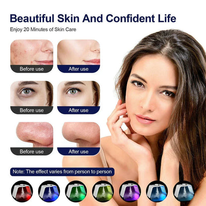 7 Colors LED Photon Machine Skin Moisturizing Nano Spray LED Face&Body SPA Skin Care Beauty Mask