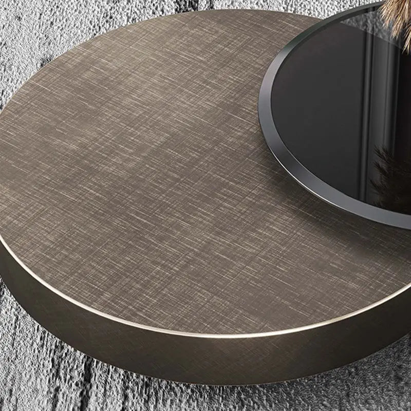 New modern simple living room coffee table office gold coffee table set - Kimlud