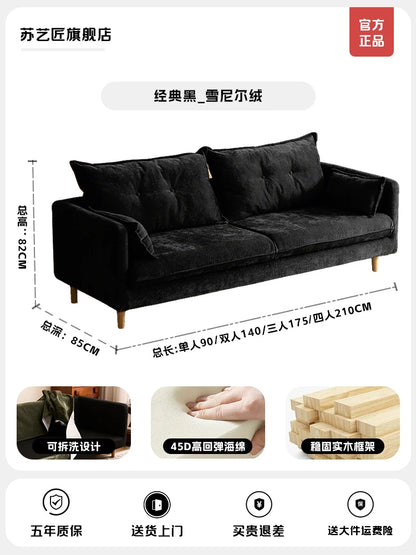 Simple Minimalist Living Room Sofas Lazy Luxury Modern Europe Living Room Sofas Family White Woonkamer Banken Home Furniture - Kimlud