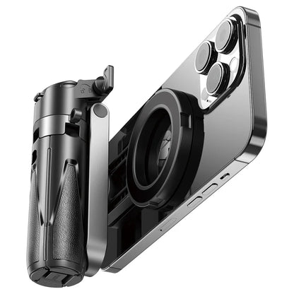 Pocket Bluetooth Magnetic Selfie Stick Telescopic Multifunctional Tripod Phone Holder Stand for IPhone 16 Magsafe Suporte Mount