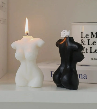 1pc Women's Body Shape Aromatherapy Candle Home Decoration Candle Human Sculpture Candle
