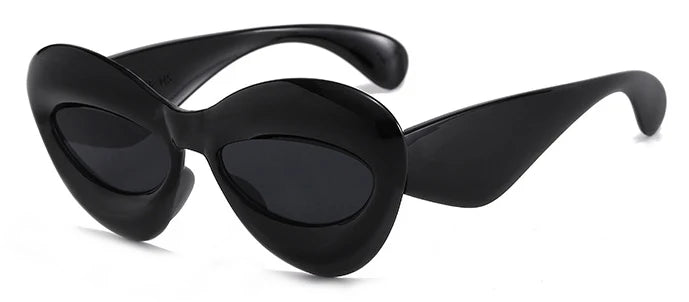 Candy Color Sexy Lip Y2k Cat Eye Sunglasses For Women Luxury Brand Yellow Blue Gradient Sun Glasses Men Punk Hip Hop...