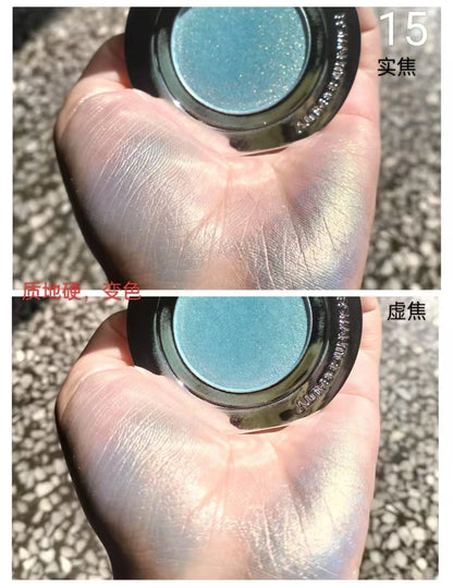 RMT High Gloss Chameleon Highlight Matte Purple Fine Powder Cream Blusher Shiny Face Brightening Integrated Plate ROMATIC Makeup