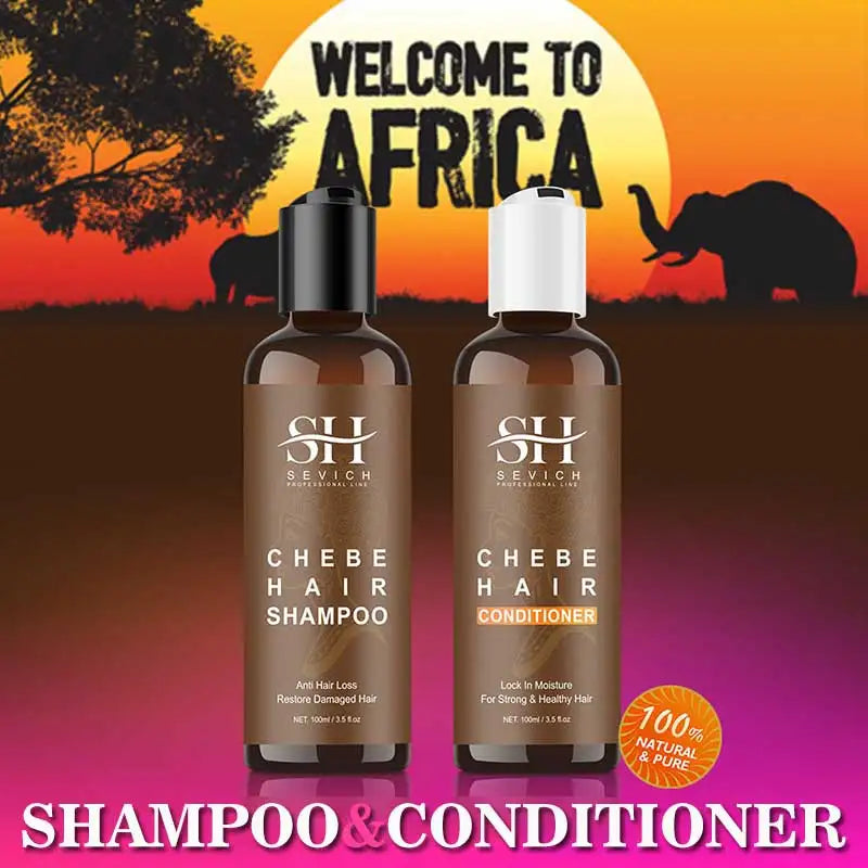 CHEBE Hair Growth Shampoo Conditioner Set Anti Hair Loss Treatment for Men Women Fast Thicken Regrowth Oil Beauty Health...