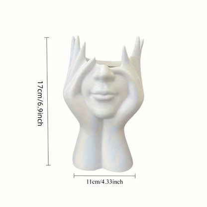 Creative Human Body Art Styling Office Supplies Desktop Multifunctional Storage Pen Holder Makeup Brush Holder Decoration