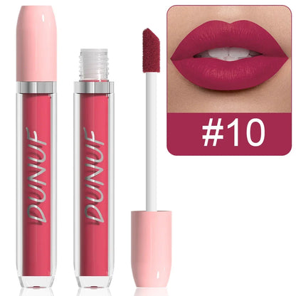 25 Color Velvet Matte Lipstick Liquid Waterproof Sexy Red Matte Lip Glaze Non-Stick Halloween Makeup Not Easy To Fade...