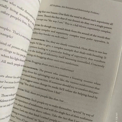【HOT SALE】The Courage to Be Disliked How to Free Yourself Change Your Life and Achieve Real Happiness Paperback English Book