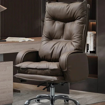 Luxurious Comfort Office Chair Ergonomic Relaxing Modern Gaming Office Chair Computer Swivel Office Furniture Chaise Bureau LLOC - Kimlud