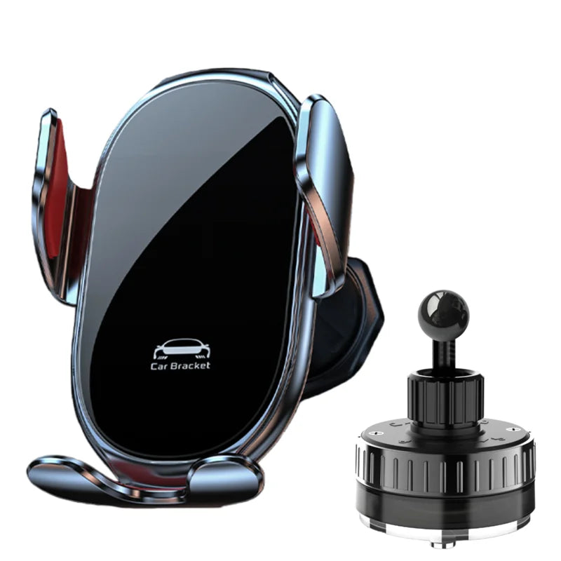 Universal Car Phone Charger Holder 360° Rotation One-handed Operation Mount for Samsung S25 S24 S23 Iphone 17 16 15 14...