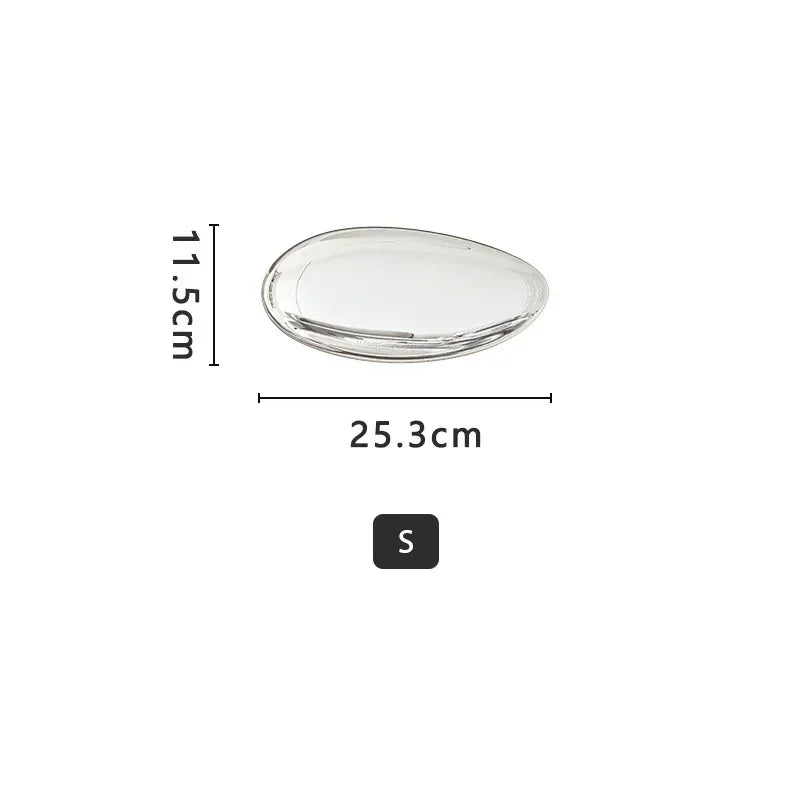 Creative Imitation Stainless Steel Pebble Wall Water Droplet Decor Artwork Hotel Light Luxury Pendants Living Room Wall...