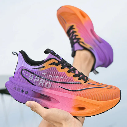 Carbon Board Marathon Running Shoes Men Comfortable Athletic Women's Sneakers Breathable Walking Basketball Sneakers Men