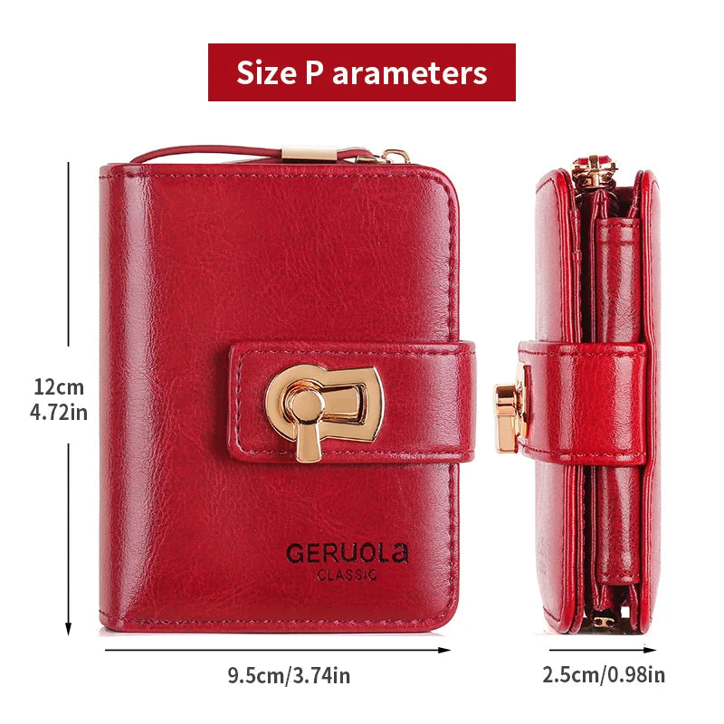 A Wallet with Multiple Card Slots And Large Capacity, Suitable for Holding Car Keys Or Coins. Perfect for Birthday Gifts, Valent