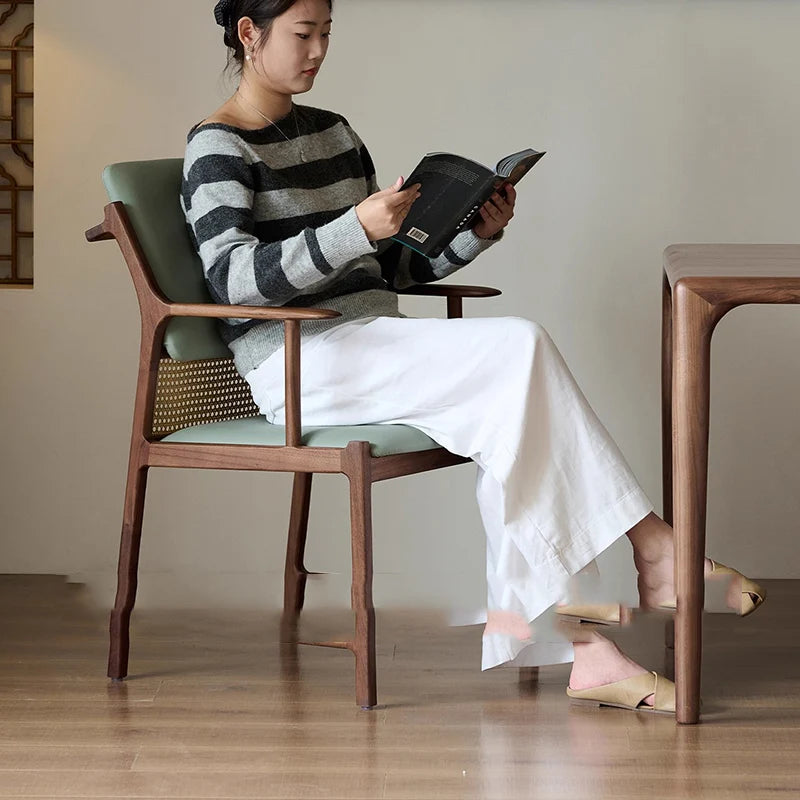 Stoot Replica Dining Chairs Restaurant Office Ergonomic Bedroom Dining Chairs Dressing Lounge Stoel Chinese Style Furniture - Kimlud