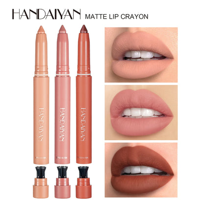 Waterproof Cherry Red Matte Lipstick Sexy Lipliner Pencil Plumping Stain Natural Nude Pink Lip Liner Outline Lips Contour Makeup