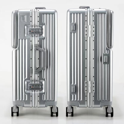 Luggage Large Capacity 2025 New Multi-function Suitcase Aluminium Frame Trolley Case 20/24/27 inch Boarding Cabin Box